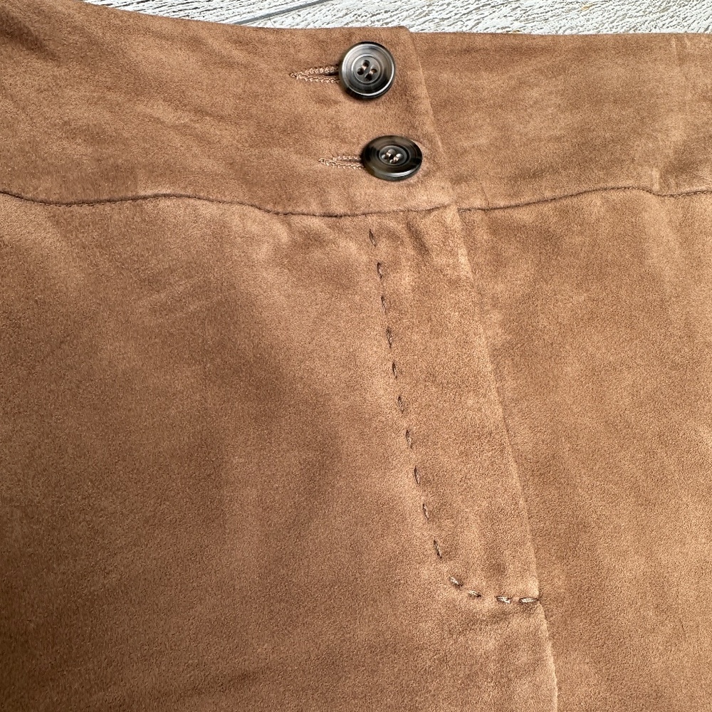Suede Skirt